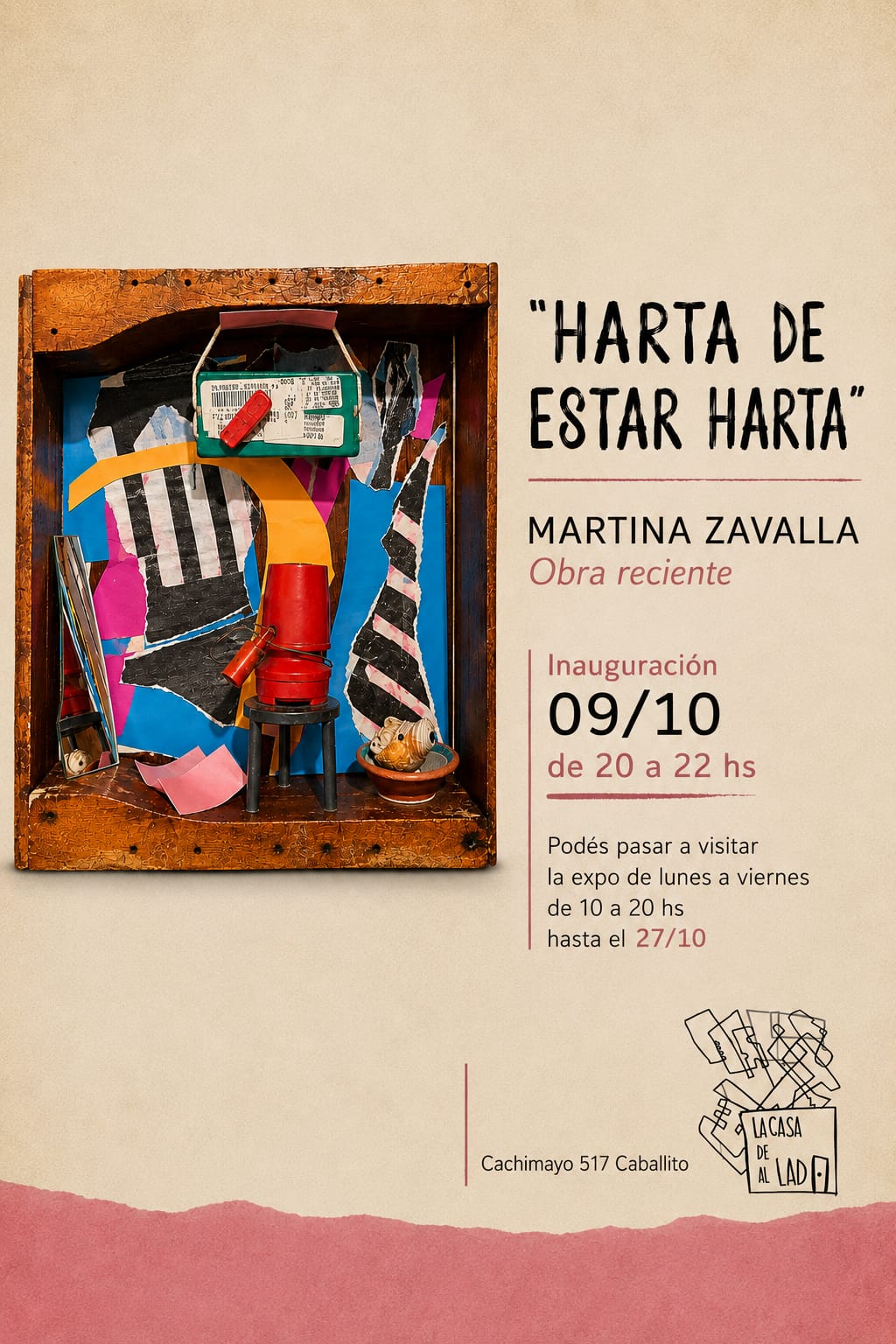"Harta de estar harta"